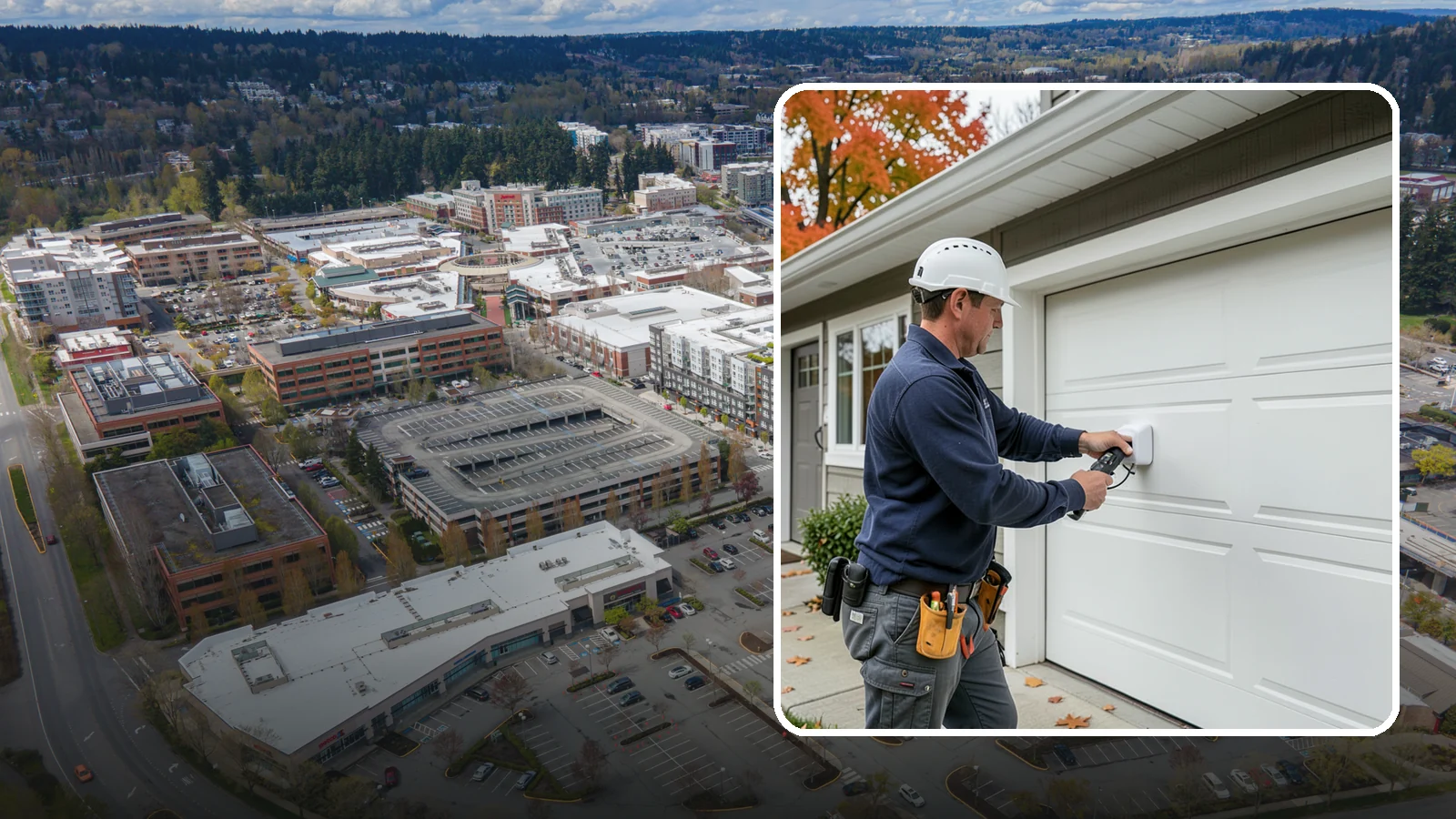 Smart Garage Door Opener in Redmond, King County, WA - We install smart garage door openers that let you monitor and control the garage from anywhere.