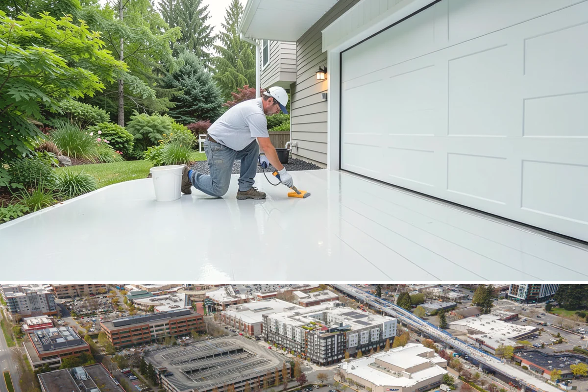 Smart Garage Door Opener in Redmond, King County, WA - Garage door opener upgrades fit any season and are a convenient indoor project during rainy PNW weather.
