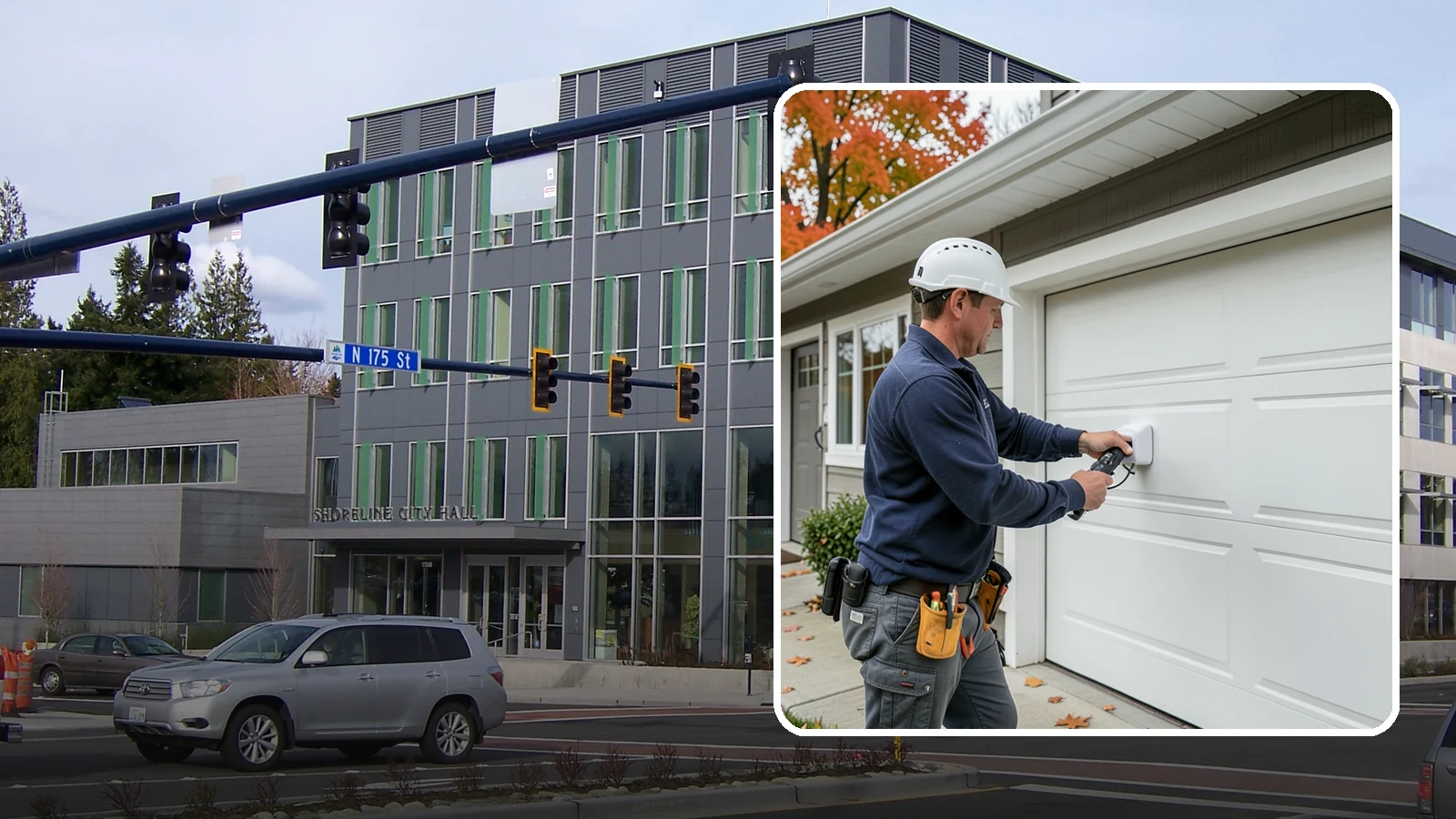 Smart Garage Door Opener in Shoreline, King County, WA - We install smart garage door openers that let you monitor and control the garage from anywhere.