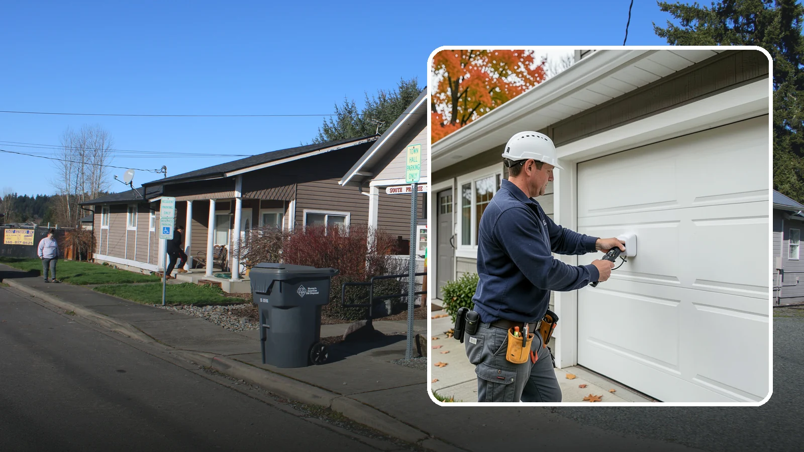 Smart Garage Door Opener in South Prairie, Pierce County, WA - We install smart garage door openers that let you monitor and control the garage from anywhere.