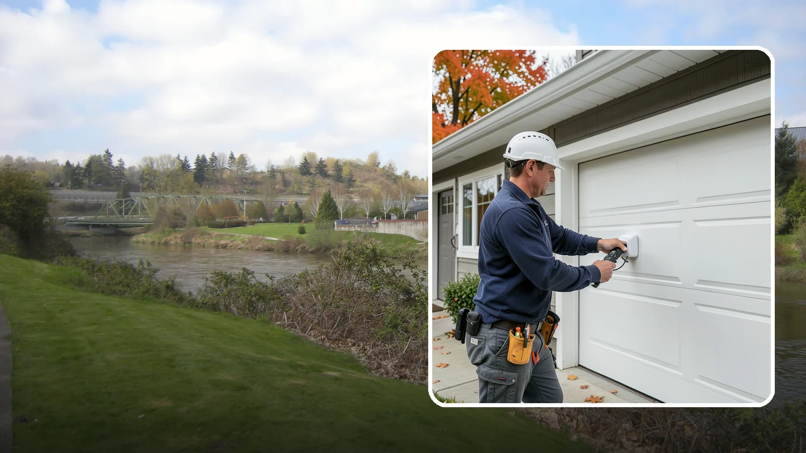 Smart Garage Door Opener in Tukwila, King County, WA - We install smart garage door openers that let you monitor and control the garage from anywhere.