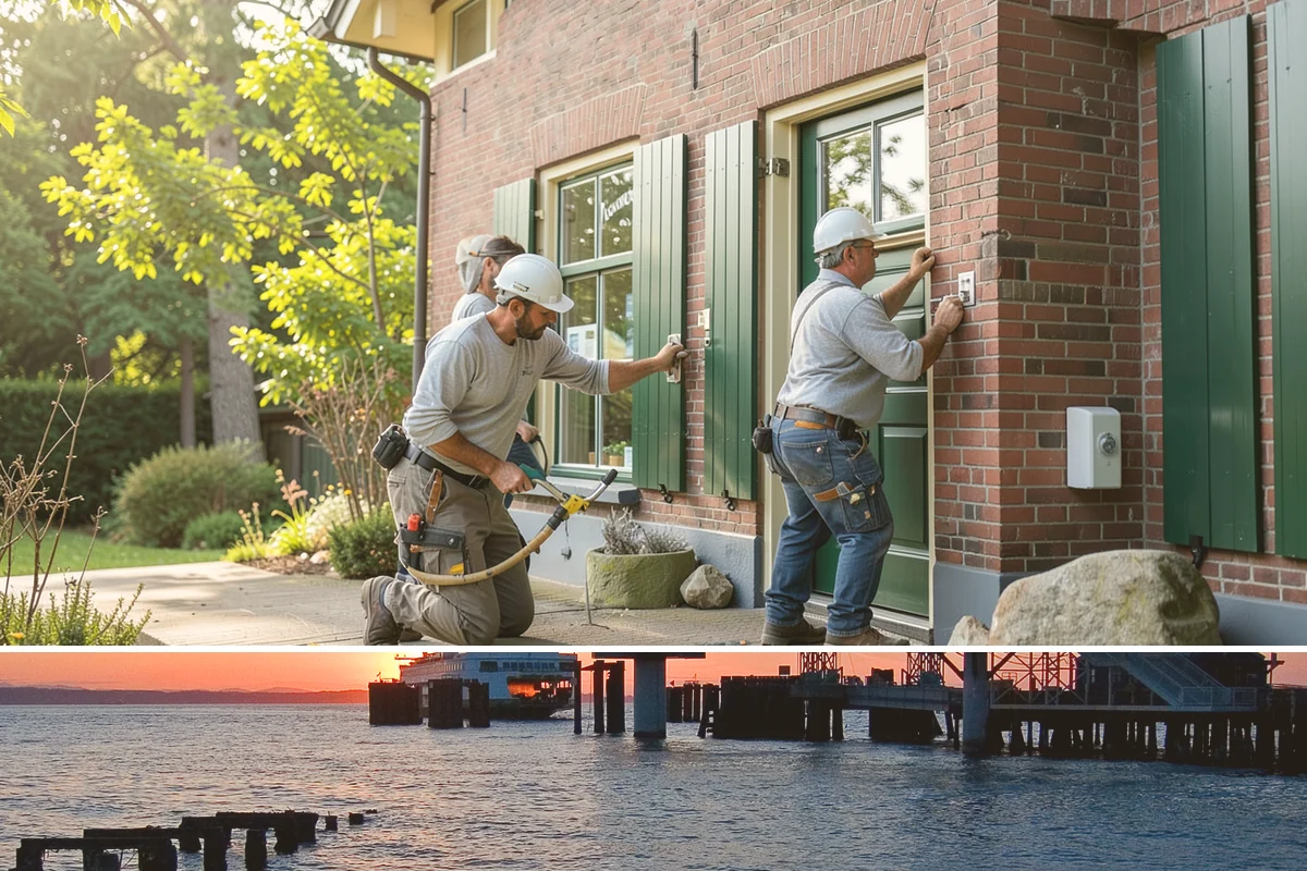 Smart Home Installation in Edmonds, Snohomish County, WA - Smart home installations can be scheduled any time of year, making them a productive project during the rainy PNW season.