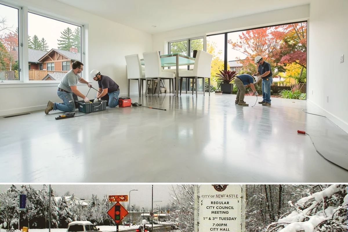 Smart Home Installation in Newcastle, King County, WA - Smart home installations can be scheduled any time of year, making them a productive project during the rainy PNW season.