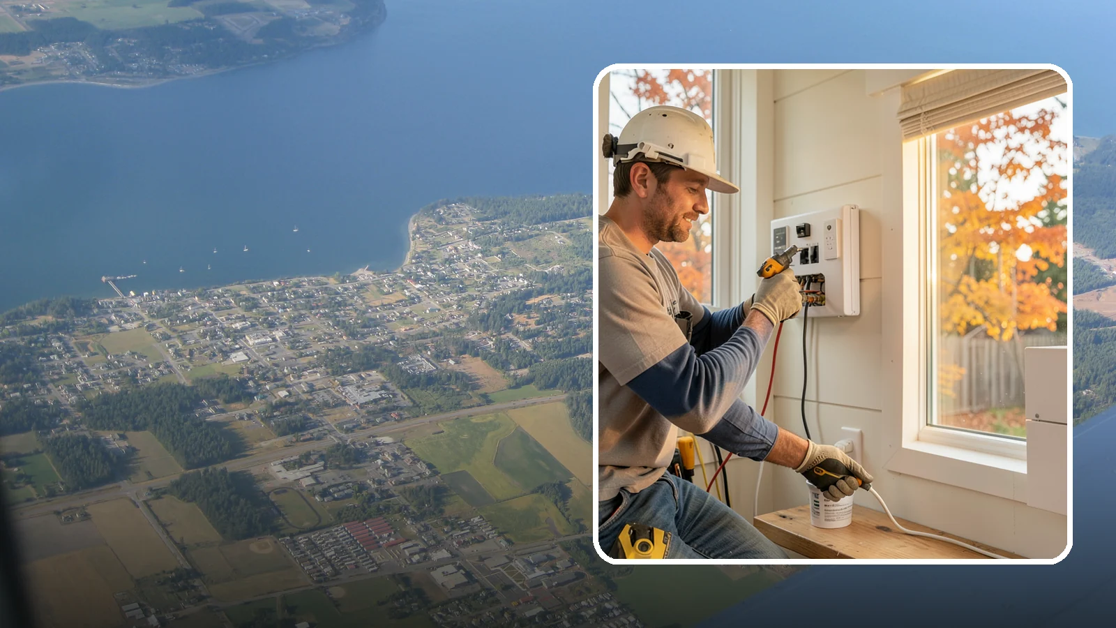 Smart Lighting Installation in Coupeville, Island County, WA - We install smart lighting that adds convenience, security, and welcome brightness through gray PNW days.