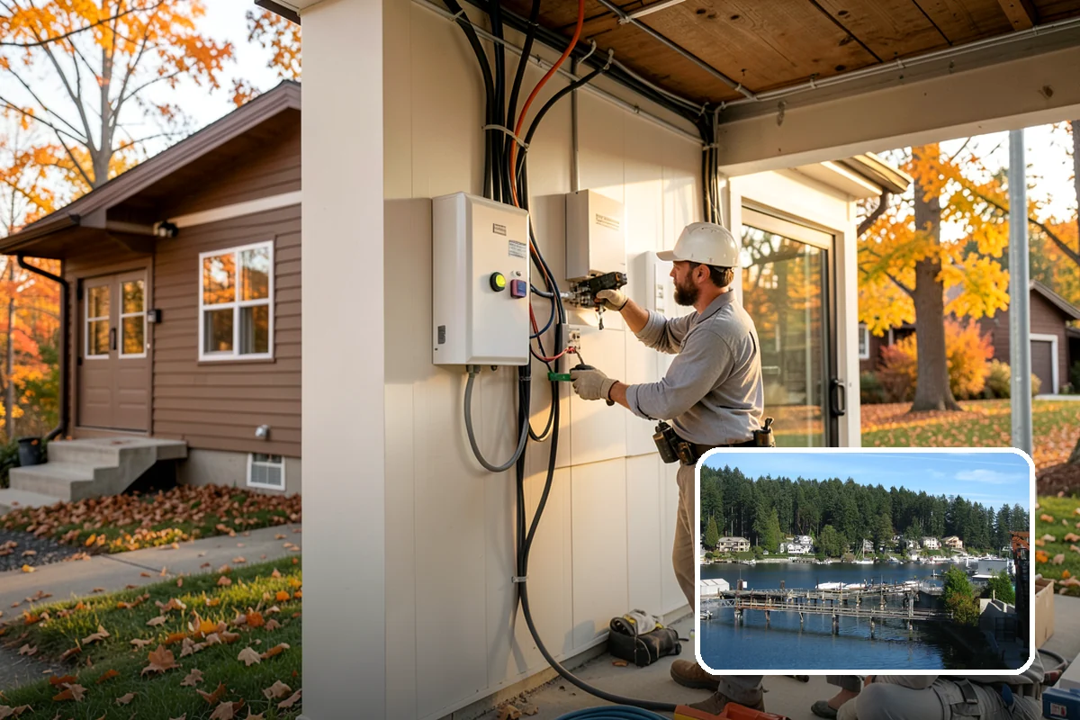 Smart Lighting Installation in Gig Harbor, Pierce County, WA - Convenient app, voice, and schedule-based control