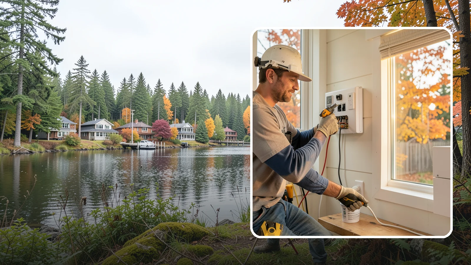 Smart Lighting Installation in La Conner, Skagit County, WA - We install smart lighting that adds convenience, security, and welcome brightness through gray PNW days.