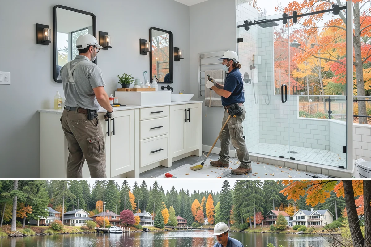Smart Lighting Installation in La Conner, Skagit County, WA - Fall installation is ideal so automated lighting is ready to brighten the darkest, wettest PNW months.