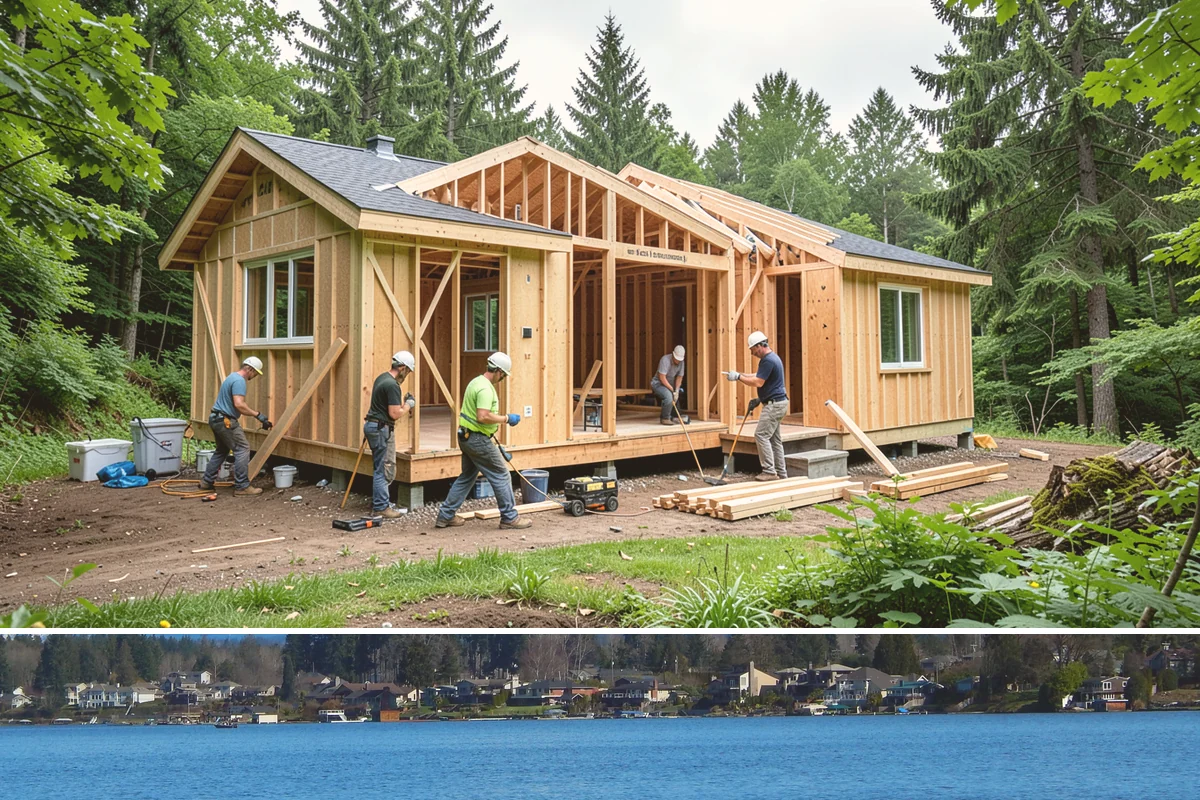Smart Lighting Installation in Lake Stevens, Snohomish County, WA - Fall installation is ideal so automated lighting is ready to brighten the darkest, wettest PNW months.