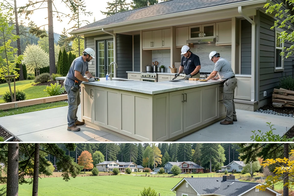 Smart Lighting Installation in Lyman, Skagit County, WA - Fall installation is ideal so automated lighting is ready to brighten the darkest, wettest PNW months.