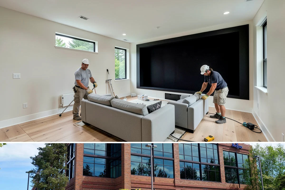 Smart Lighting Installation in Mountlake Terrace, Snohomish County, WA - Fall installation is ideal so automated lighting is ready to brighten the darkest, wettest PNW months.