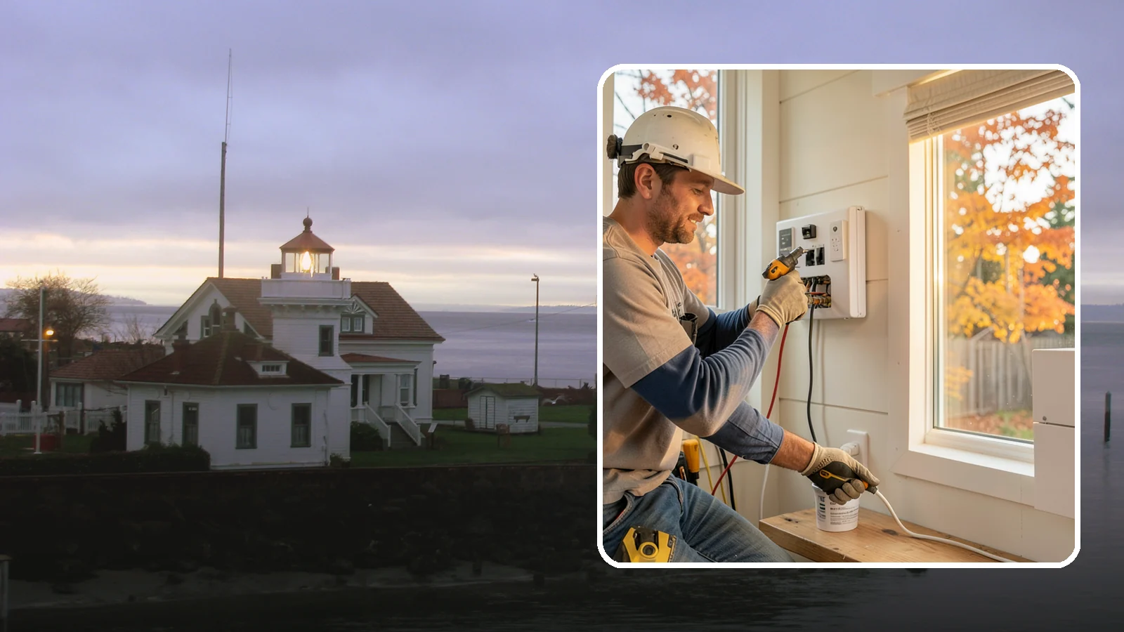 Smart Lighting Installation in Mukilteo, Snohomish County, WA - We install smart lighting that adds convenience, security, and welcome brightness through gray PNW days.