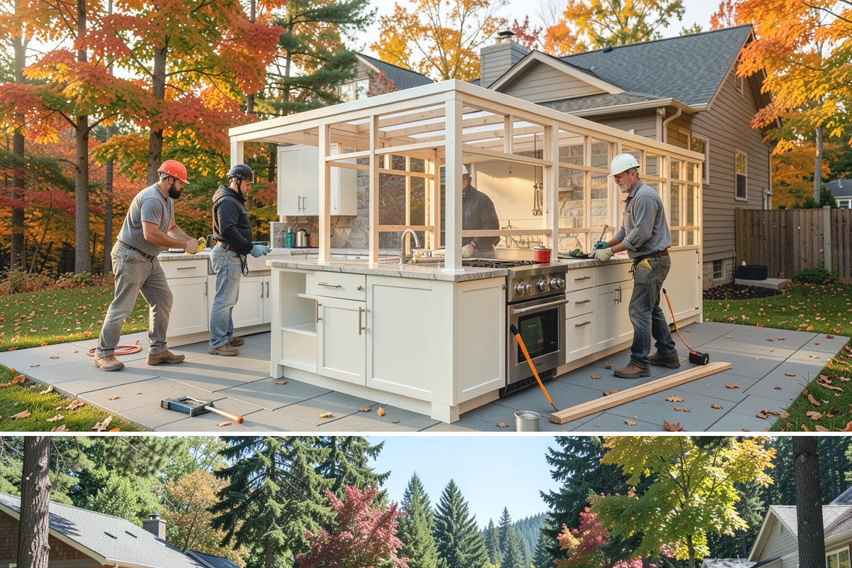 Smart Lighting Installation in Orting, Pierce County, WA - Fall installation is ideal so automated lighting is ready to brighten the darkest, wettest PNW months.