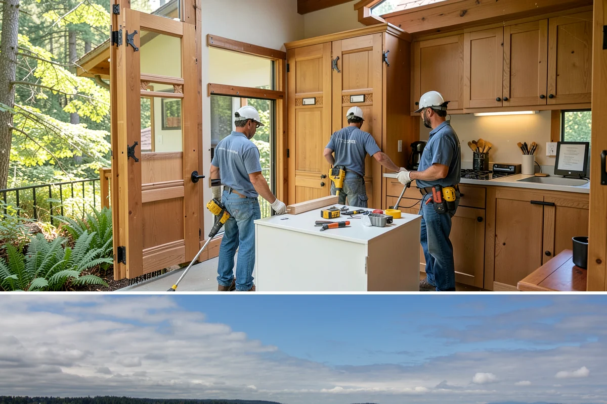 Smart Lighting Installation in University Place, Pierce County, WA - Fall installation is ideal so automated lighting is ready to brighten the darkest, wettest PNW months.