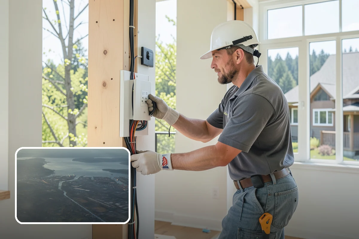 Smart Lock Installation in Fife, Pierce County, WA - Keyless, code-based entry with no more lost keys