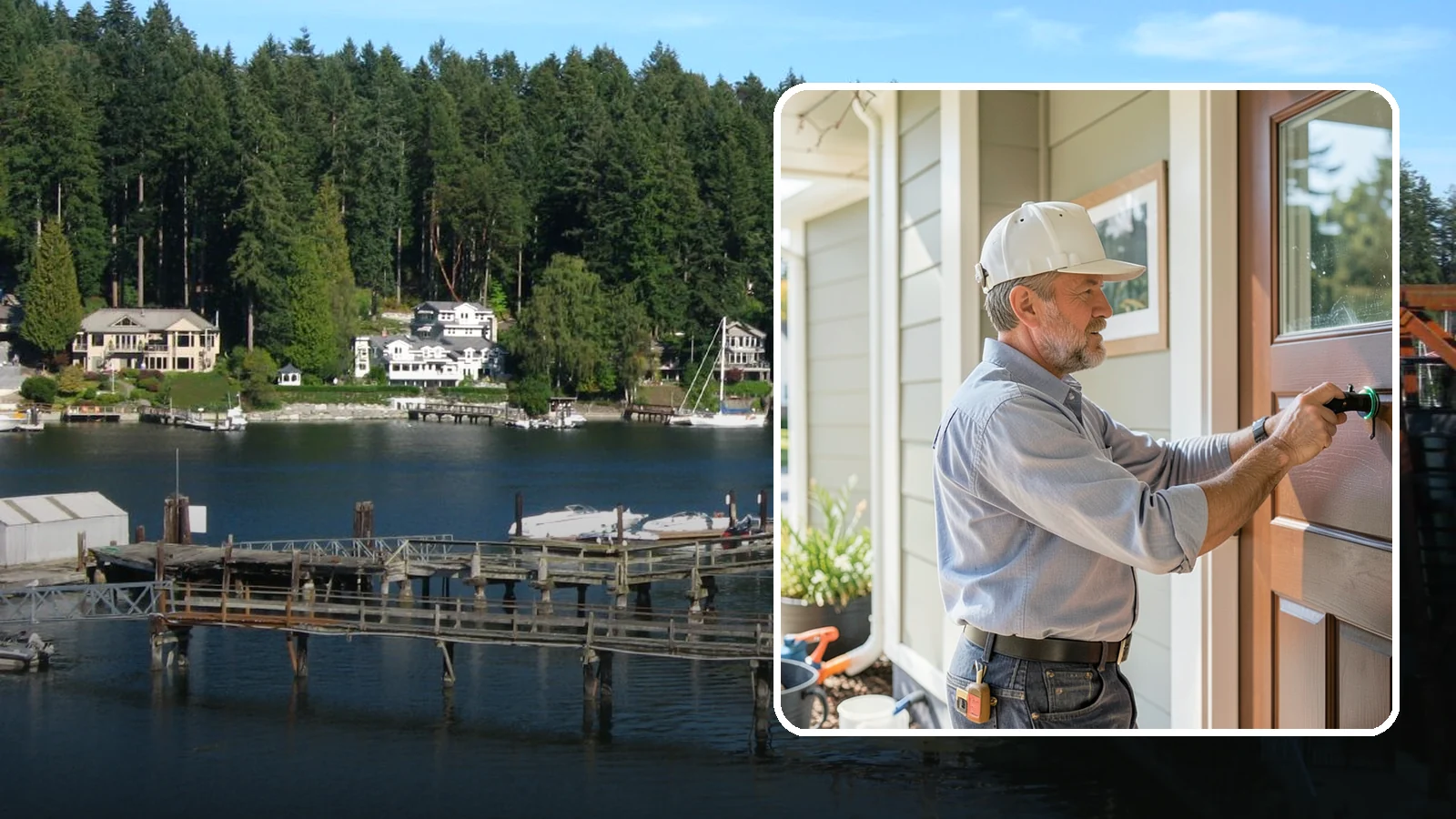 Smart Lock Installation in Gig Harbor, Pierce County, WA - We install smart locks that give you keyless entry, remote access, and better control over who comes and goes.