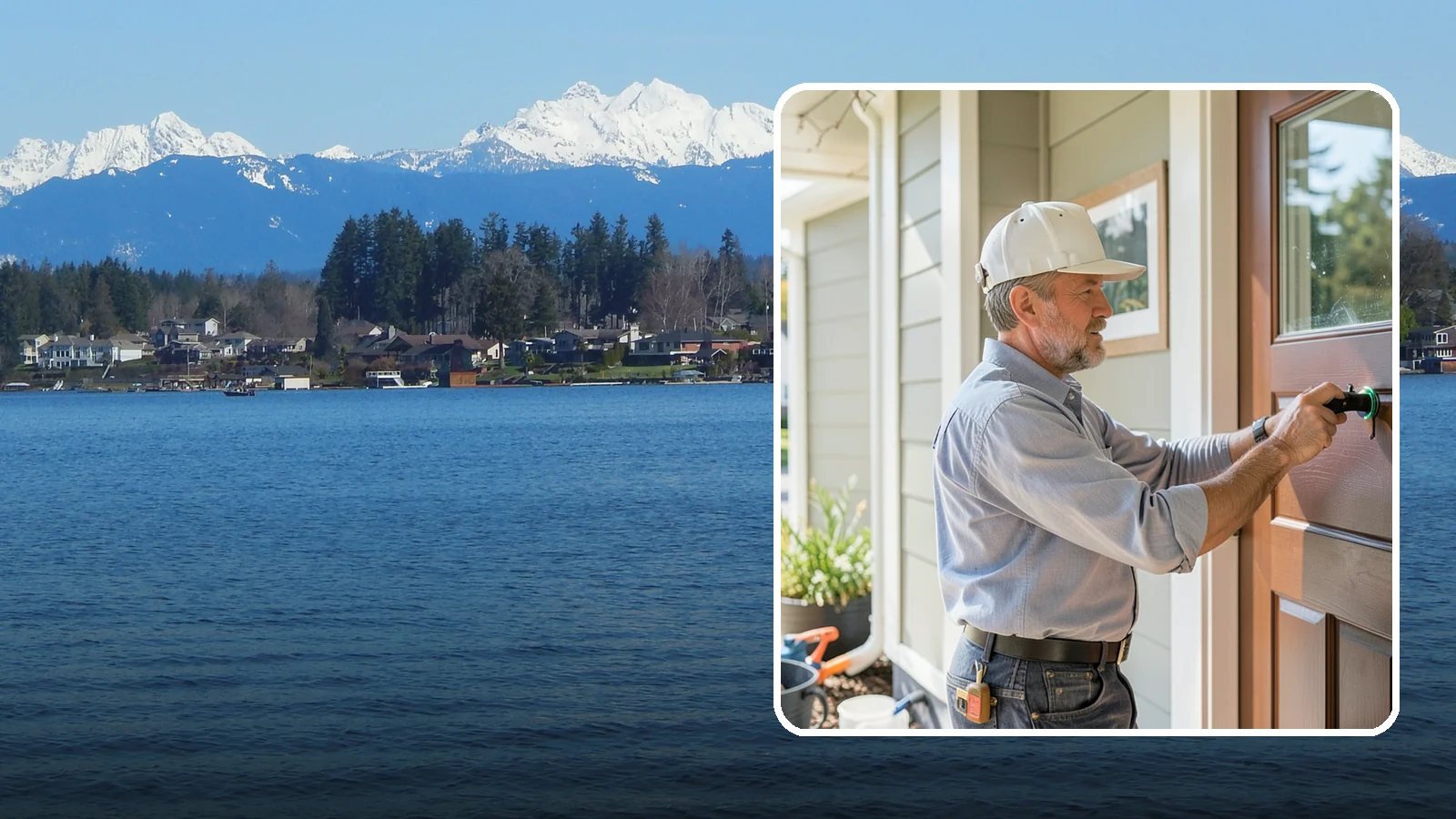 Smart Lock Installation in Lake Stevens, Snohomish County, WA - We install smart locks that give you keyless entry, remote access, and better control over who comes and goes.