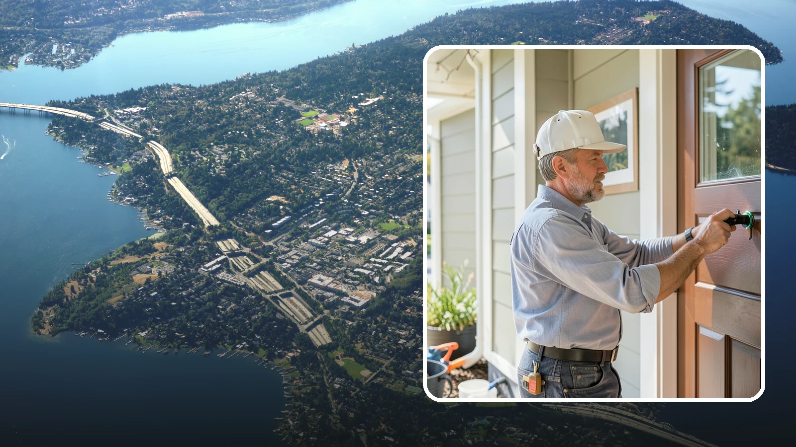 Smart Lock Installation in Mercer Island, King County, WA - We install smart locks that give you keyless entry, remote access, and better control over who comes and goes.