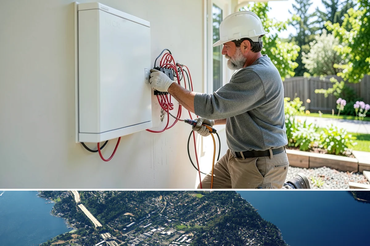 Smart Switch Installation in Mercer Island, King County, WA - Smart switches install year-round and add welcome lighting automation during dark winter evenings.