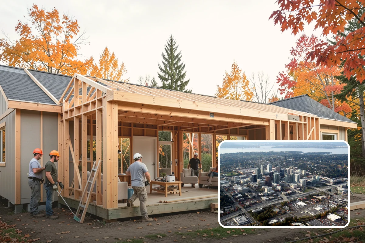 Smart Thermostat Installation in Bellevue, King County, WA - Lower energy bills through learning schedules and remote control