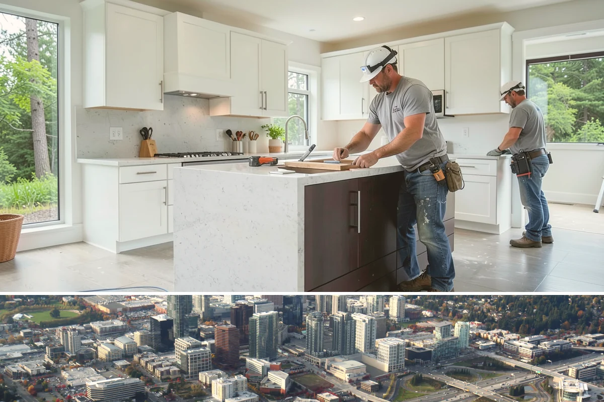 Smart Thermostat Installation in Bellevue, King County, WA - Installing before the cool, wet PNW heating season begins in fall maximizes your energy savings all winter.