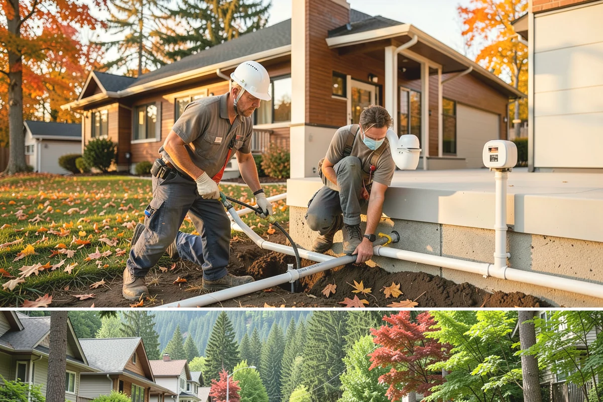 Smart Thermostat Installation in Darrington, Snohomish County, WA - Installing before the cool, wet PNW heating season begins in fall maximizes your energy savings all winter.