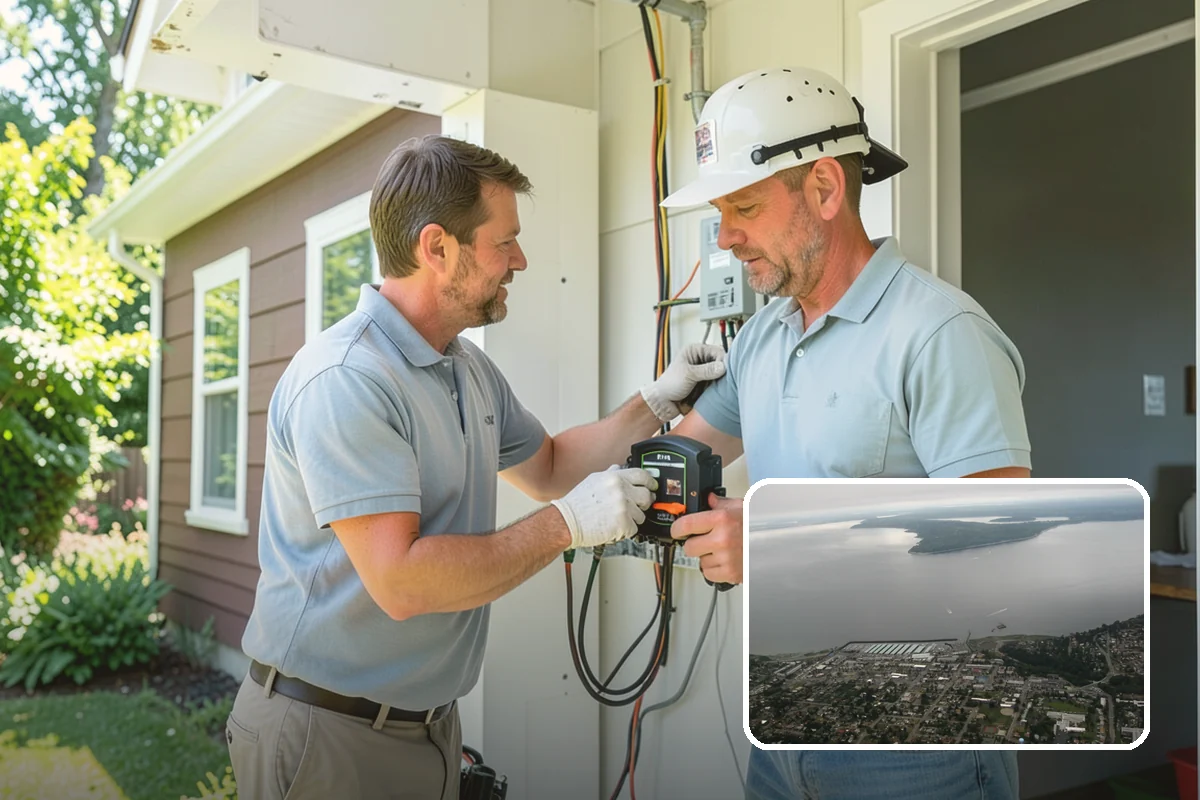 Smart Thermostat Installation in Des Moines, King County, WA - Lower energy bills through learning schedules and remote control