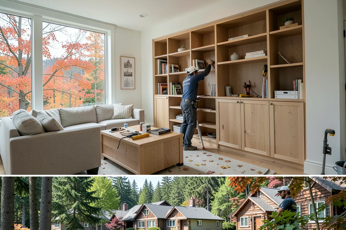 Smart Thermostat Installation in Edgewood, Pierce County, WA - Installing before the cool, wet PNW heating season begins in fall maximizes your energy savings all winter.
