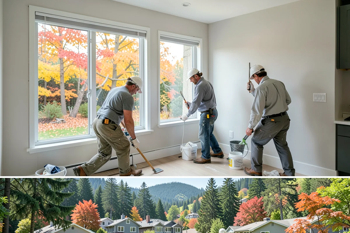 Smart Thermostat Installation in Fircrest, Pierce County, WA - Installing before the cool, wet PNW heating season begins in fall maximizes your energy savings all winter.