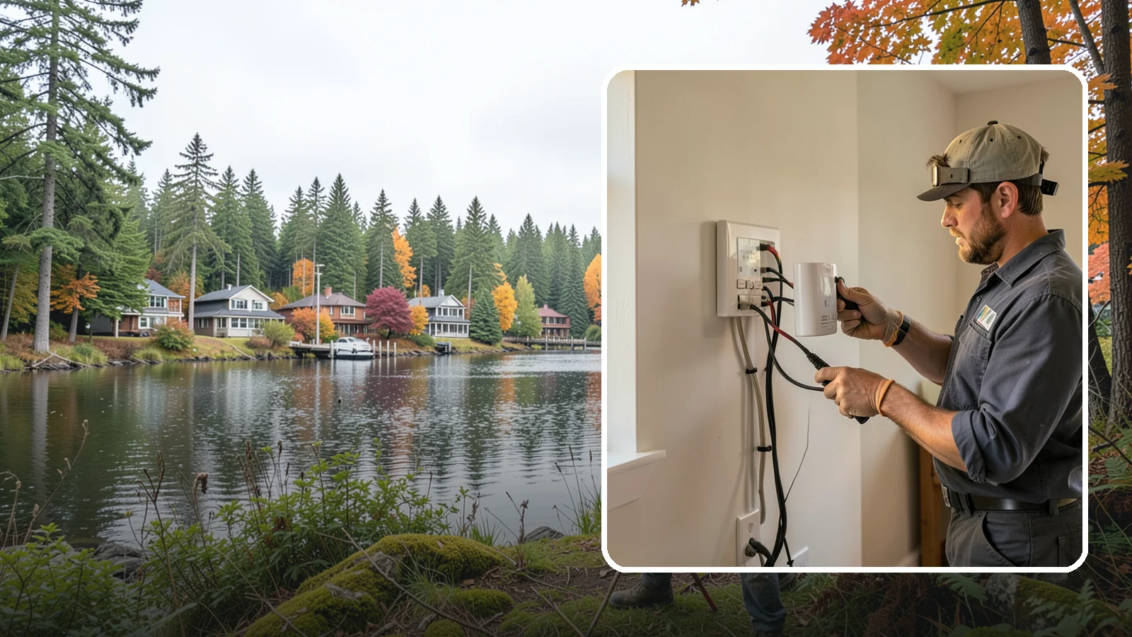 Smart Thermostat Installation in La Conner, Skagit County, WA - We install smart thermostats that trim heating costs through Washington's long, damp heating season.