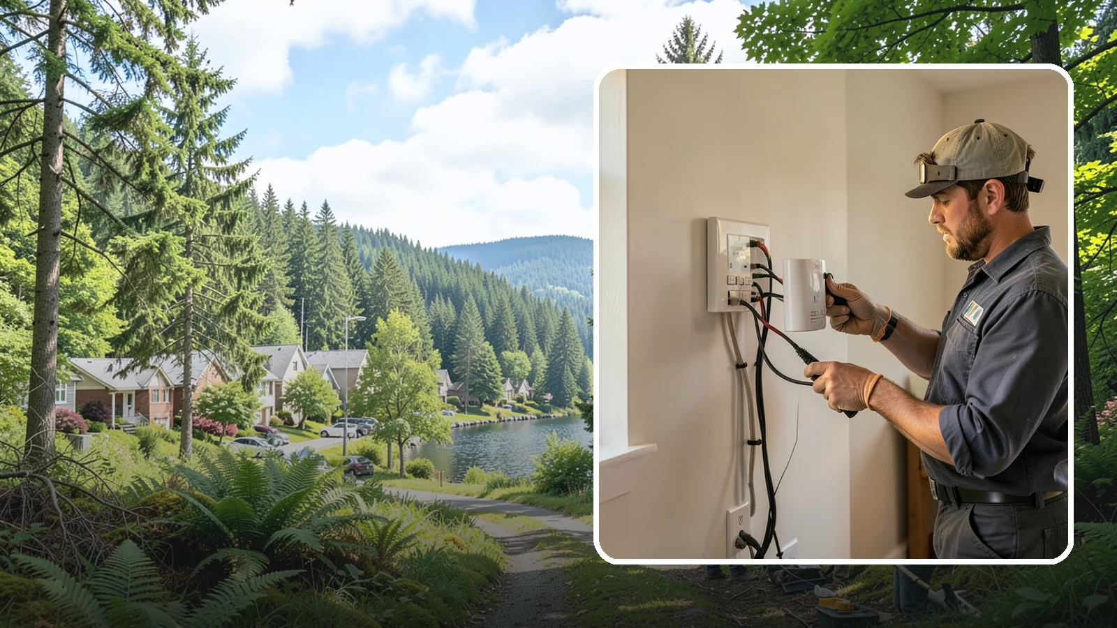 Smart Thermostat Installation in Lake Forest Park, King County, WA - We install smart thermostats that trim heating costs through Washington's long, damp heating season.