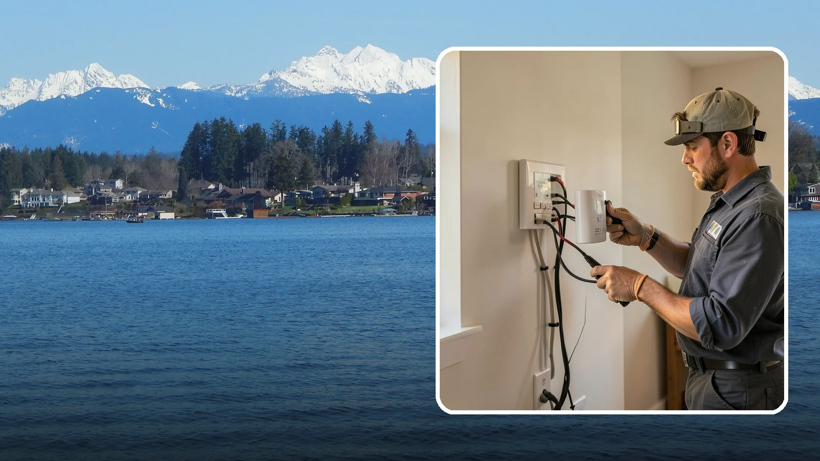 Smart Thermostat Installation in Lake Stevens, Snohomish County, WA - We install smart thermostats that trim heating costs through Washington's long, damp heating season.