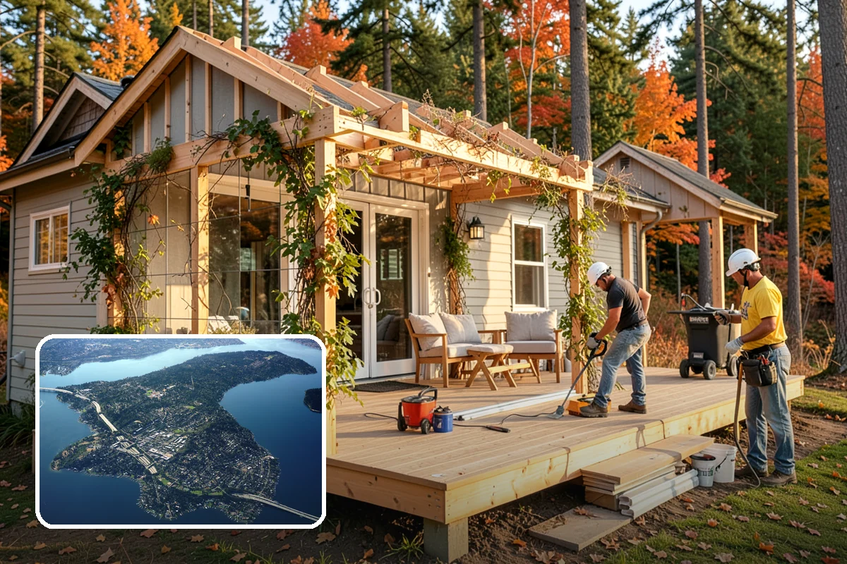 Smart Thermostat Installation in Mercer Island, King County, WA - Lower energy bills through learning schedules and remote control