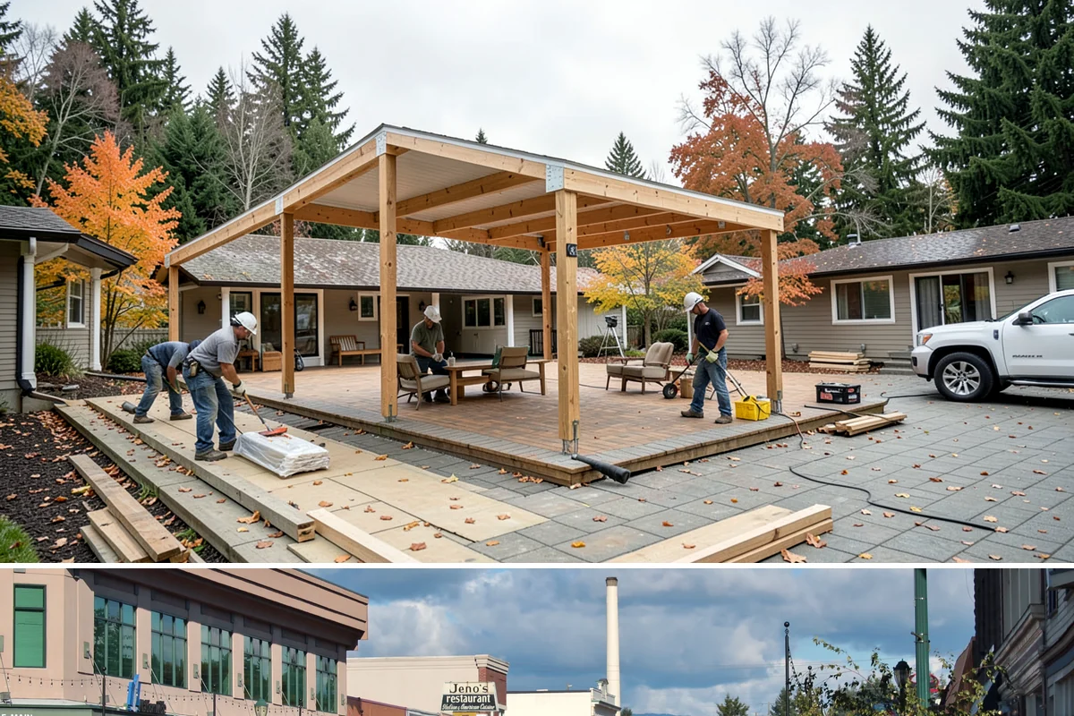 Smart Thermostat Installation in Monroe, Snohomish County, WA - Installing before the cool, wet PNW heating season begins in fall maximizes your energy savings all winter.