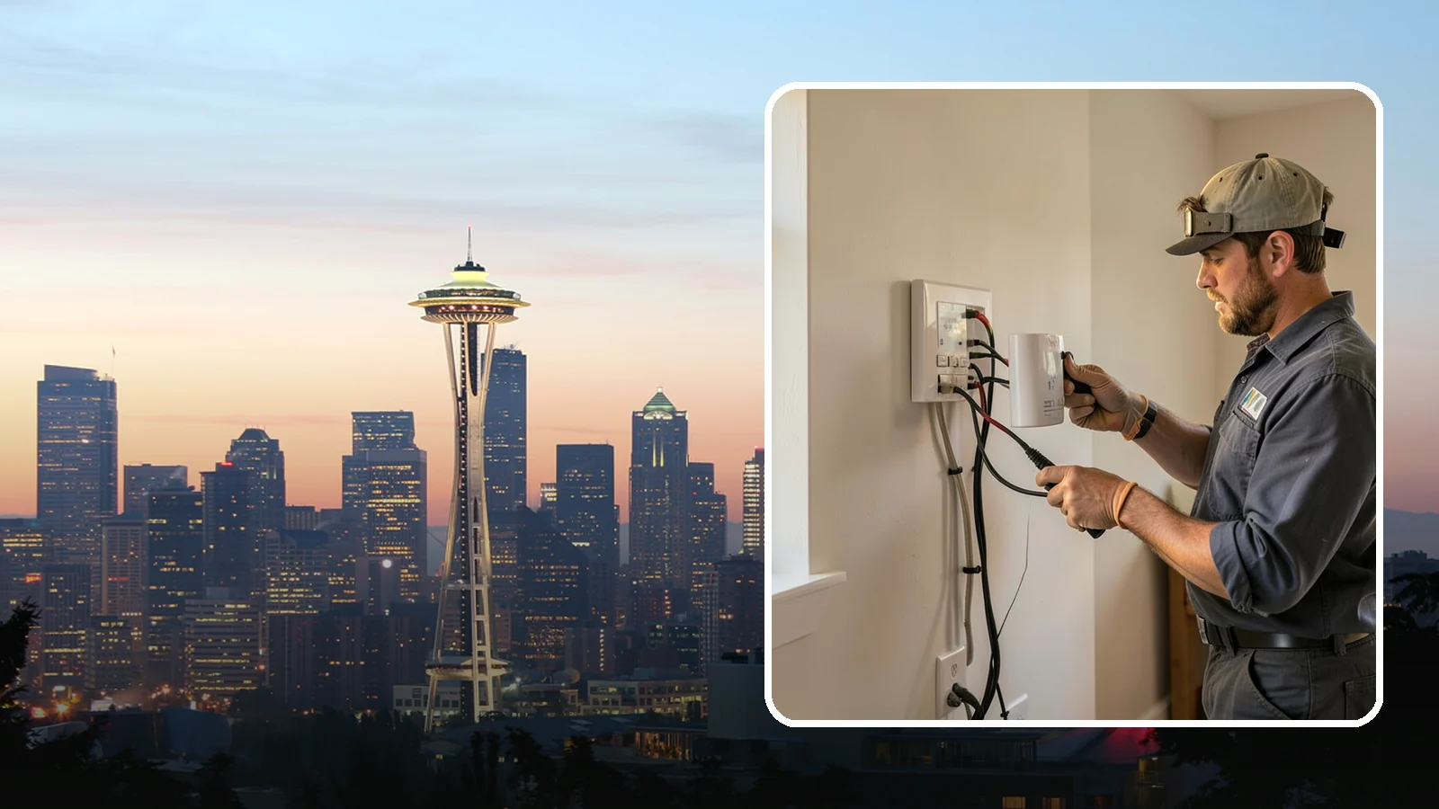 Smart Thermostat Installation in Seattle, King County, WA - We install smart thermostats that trim heating costs through Washington's long, damp heating season.