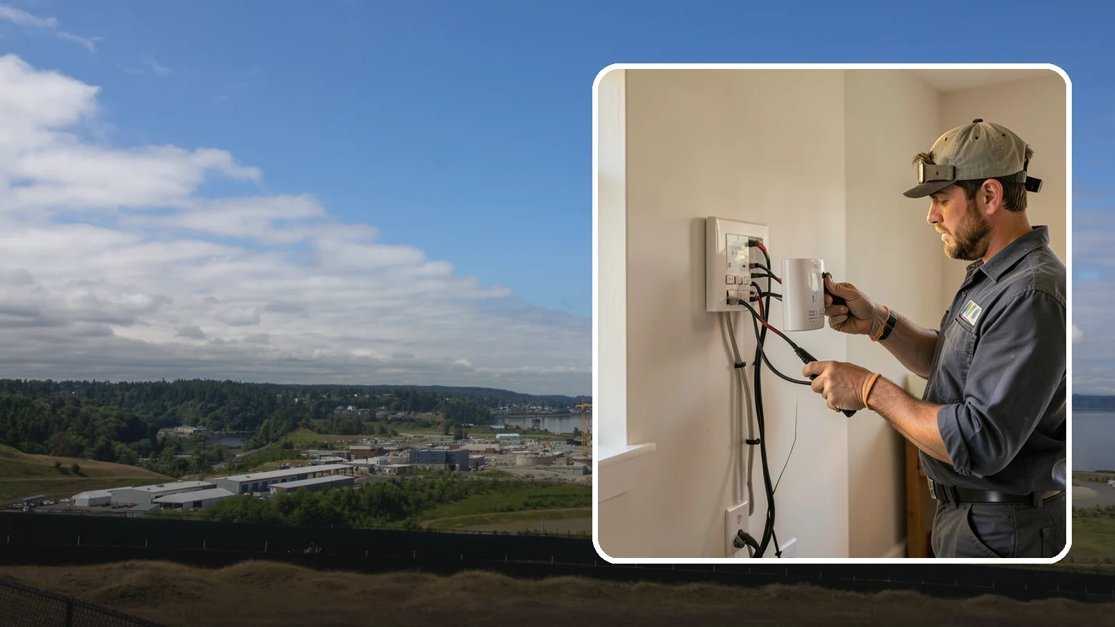 Smart Thermostat Installation in University Place, Pierce County, WA - We install smart thermostats that trim heating costs through Washington's long, damp heating season.