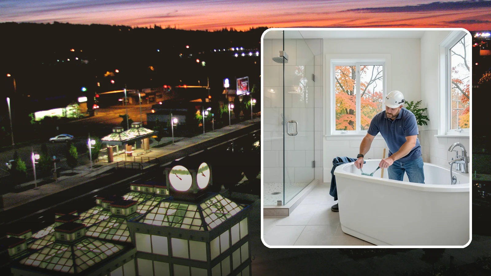 Soaking Tub Installation in Auburn, King County, WA - A soaking tub installation adds a deep, immersive tub built for long, restful baths.