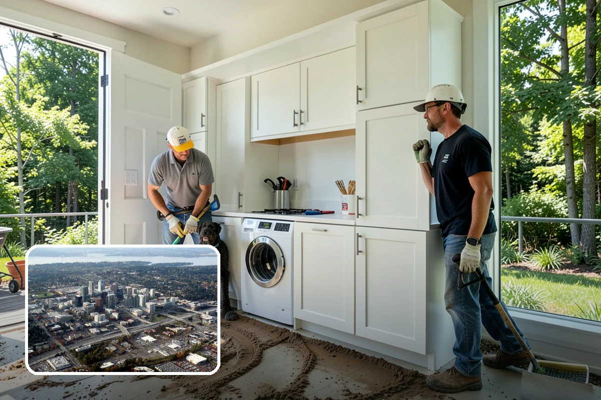 Soaking Tub Installation in Bellevue, King County, WA - Allows a deep, full-body soak