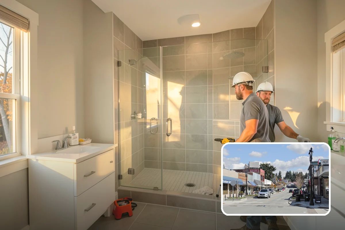 Soaking Tub Installation in Bothell, King County, WA - Allows a deep, full-body soak