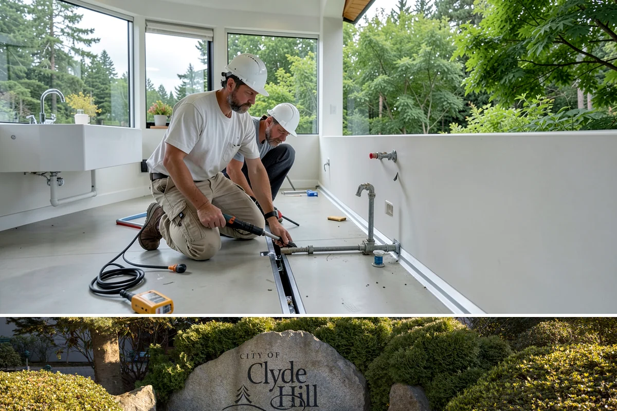 Soaking Tub Installation in Clyde Hill, King County, WA - A deep soaking tub is most appreciated during chilly, damp winters, making the cooler season a natural time to install one.