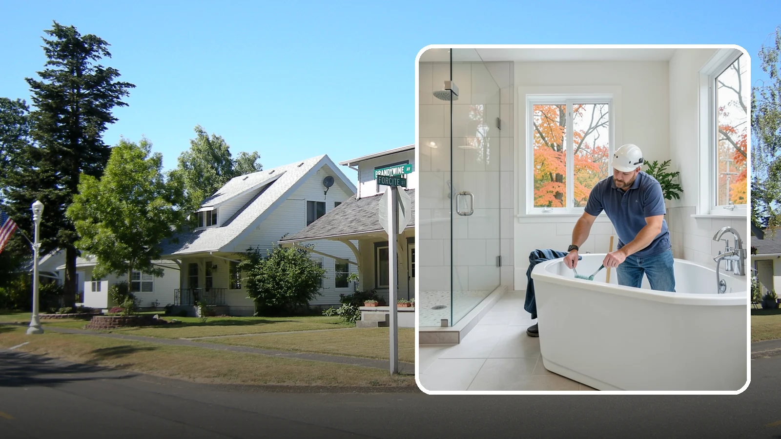 Soaking Tub Installation in DuPont, Pierce County, WA - A soaking tub installation adds a deep, immersive tub built for long, restful baths.