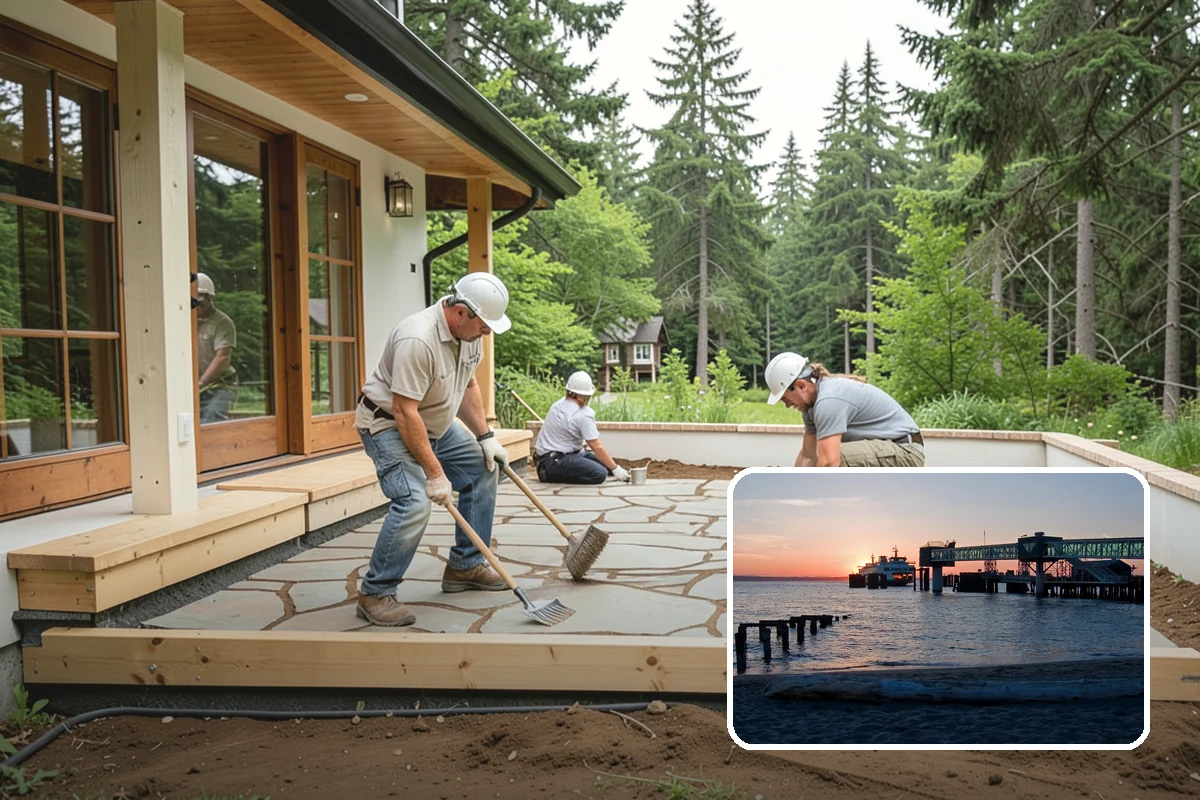 Soaking Tub Installation in Edmonds, Snohomish County, WA - Allows a deep, full-body soak