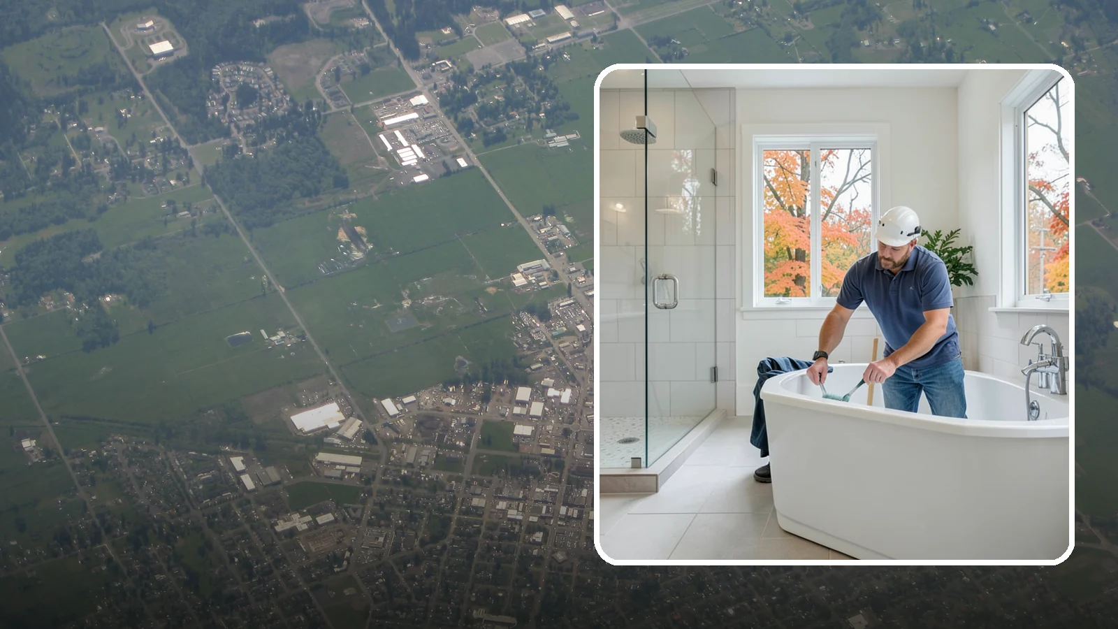 Soaking Tub Installation in Enumclaw, King County, WA - A soaking tub installation adds a deep, immersive tub built for long, restful baths.
