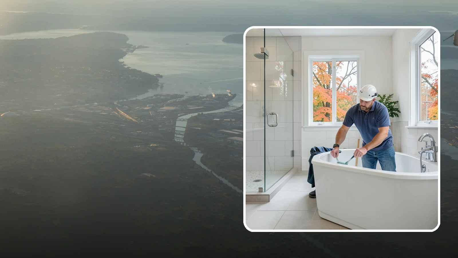 Soaking Tub Installation in Fife, Pierce County, WA - A soaking tub installation adds a deep, immersive tub built for long, restful baths.