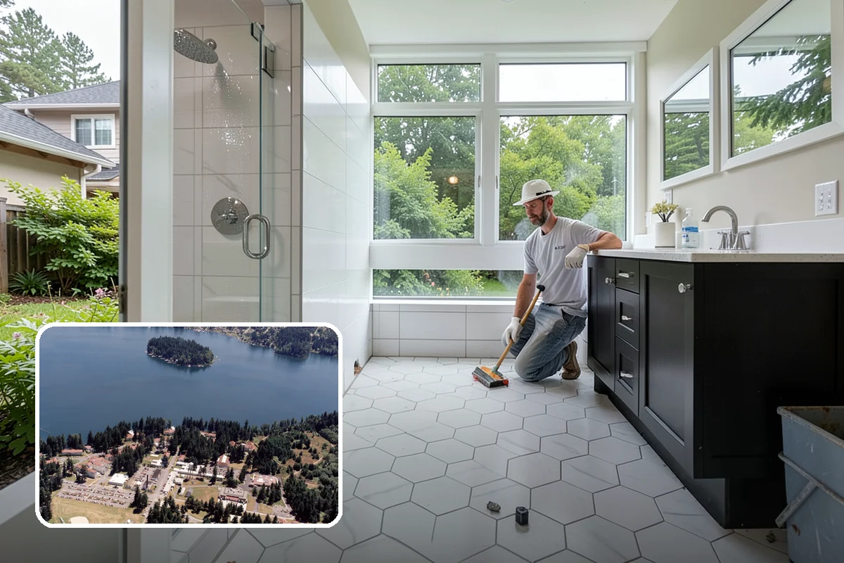 Soaking Tub Installation in Lakewood, Pierce County, WA - Allows a deep, full-body soak