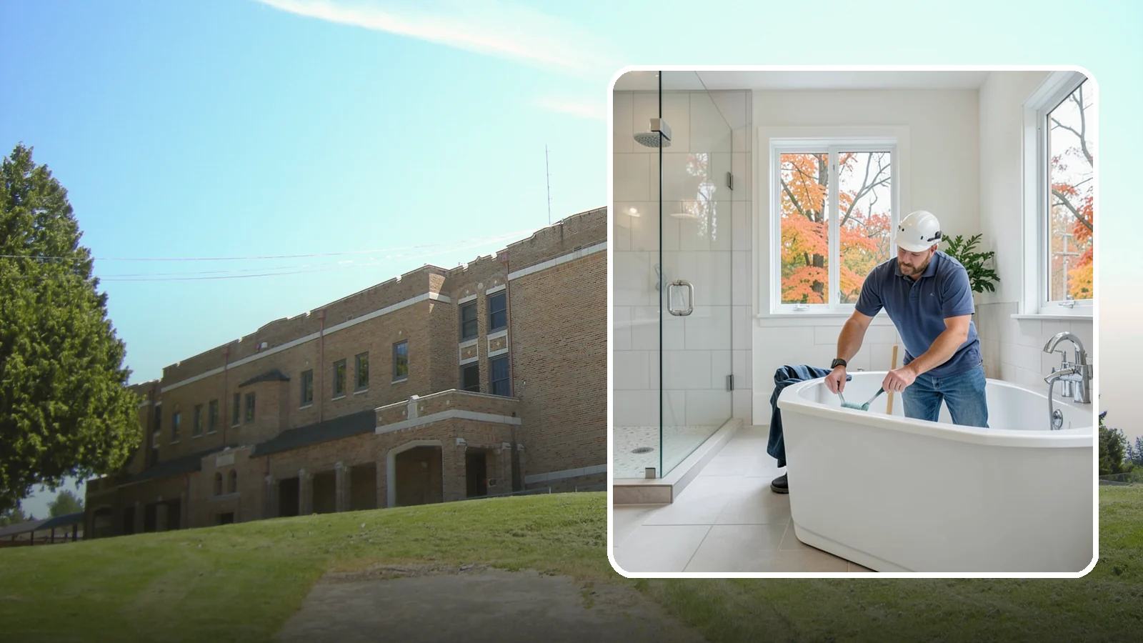Soaking Tub Installation in Maple Valley, King County, WA - A soaking tub installation adds a deep, immersive tub built for long, restful baths.