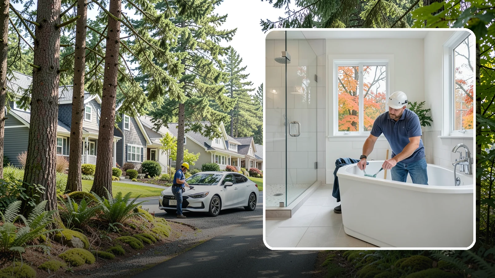Soaking Tub Installation in Normandy Park, King County, WA - A soaking tub installation adds a deep, immersive tub built for long, restful baths.