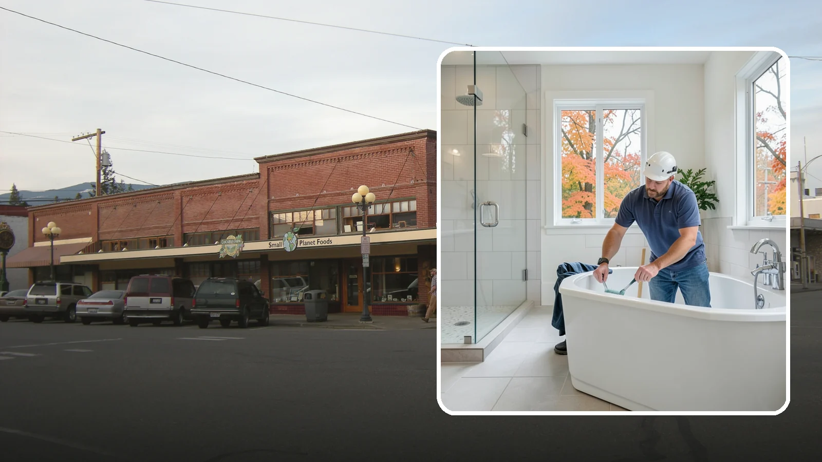 Soaking Tub Installation in Sedro-Woolley, Skagit County, WA - A soaking tub installation adds a deep, immersive tub built for long, restful baths.