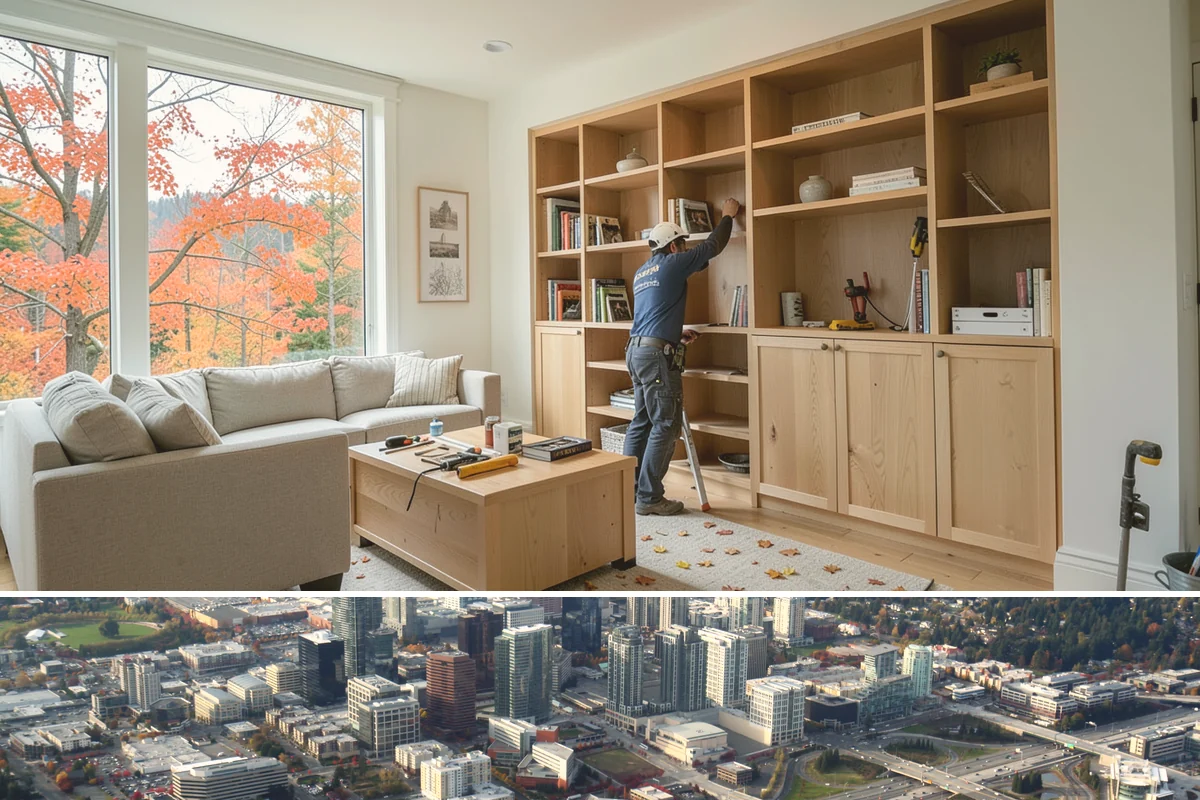 Soapstone Countertop Installation in Bellevue, King County, WA - Soapstone installs indoors year-round, unaffected by the wet Western Washington climate.