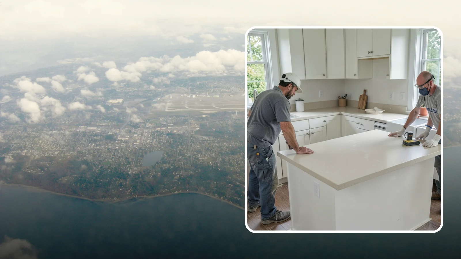 Soapstone Countertop Installation in Burien, King County, WA - Rich soapstone countertop installation offering a soft matte finish with natural heat and stain resistance.