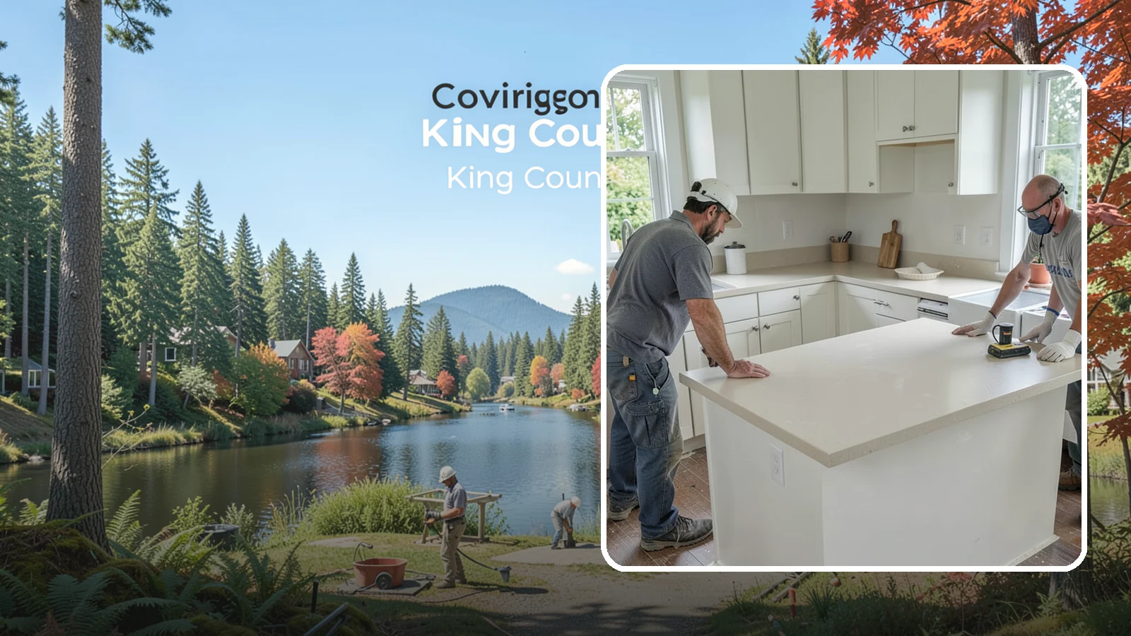 Soapstone Countertop Installation in Covington, King County, WA - Rich soapstone countertop installation offering a soft matte finish with natural heat and stain resistance.
